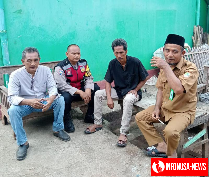 Cegah Sebaran TPPO di Desa Binaan, Bhabinkamtibmas Polsek Telagasari Sampaikan Himbauan