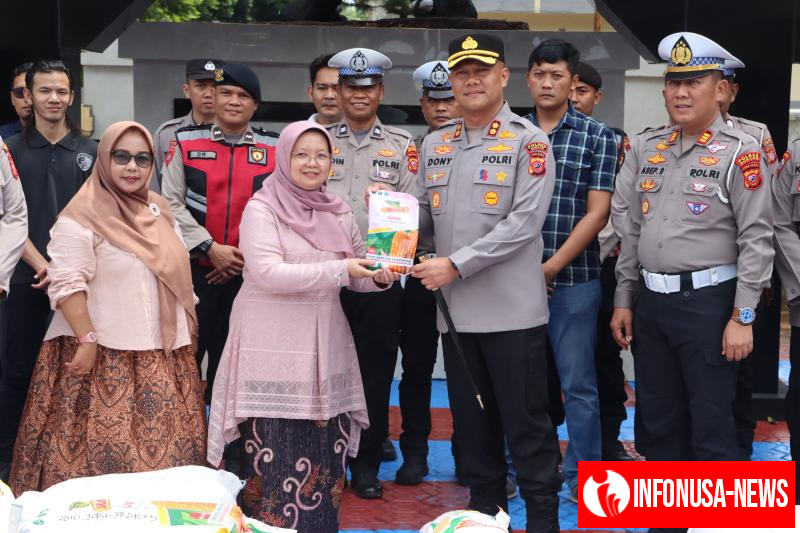 Polres Subang Terima Bantuan Bibit Jagung dari Dinas Pertanian untuk Dukung Ketahanan Pangan
