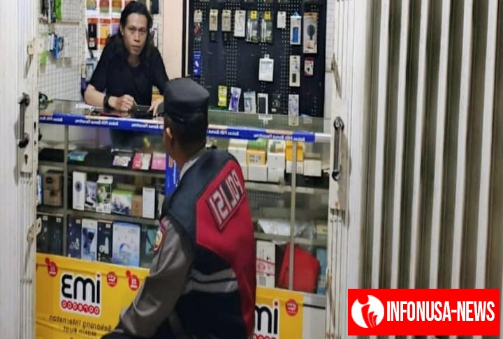 Jaga Kondusifitas Personil Polsek Tegalwaru Giat Patroli Dinihari di Wilayah Desa Cintawargi