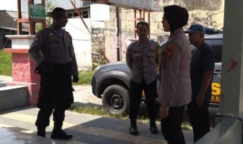 Kapolsek Jatisari Sapa Warga, Ini yang Disampaikannya