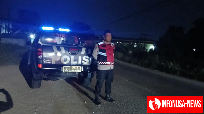 Polsek Telagasari Lakukan Patroli Malam Cegah Gukamtibmas di Wilayah Rawan
