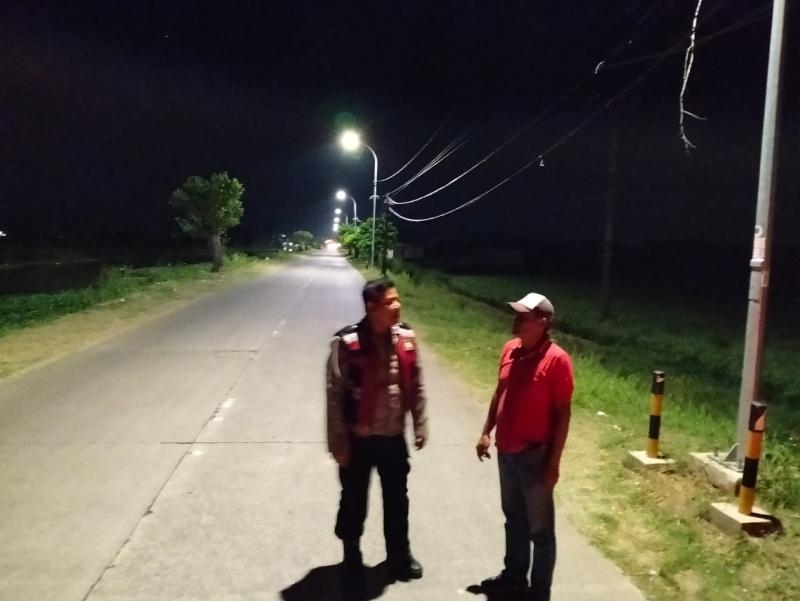 Anggota Polsek Batujaya terus Ciptakan Keamanan dan Ketertiban serta Kondusifitas di Wilayah Hukum Polsek Batujaya