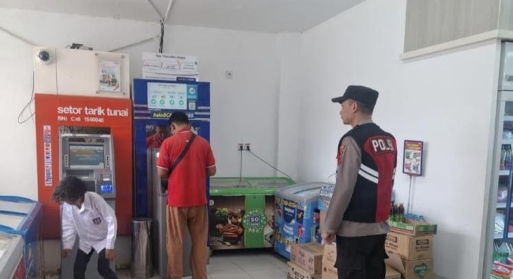 Pastikan Sarana Perbankan di Minimarket Loji Aman