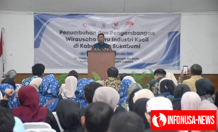 Wabup Sukabumi H. Andreas Hadiri Bintek Penumbuhan & Pengembangan WUB, Wabup Tekankan Pentingnya UMKM untuk.Berinovasi Agar Berdayasaing di Pasar Bebas