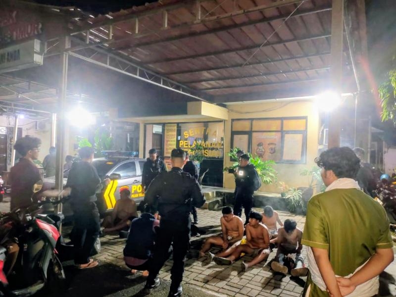 Cegah Tawuran Jelang Ramadan, Enam Pelajar Diamankan di Karawang