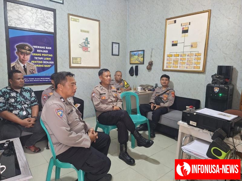 Bhabinkantibmas Polsek Cikampek Ikuti Zoom Meeting Anev Fungsi Teknis Binmas, Arahan dari Kasat Binmas Polres Karawang
