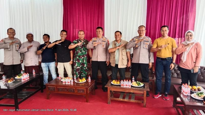 Estafet Kepemimpinan di Polsek Jatisari, Hangatnya Silaturahmi Mengiringi Lepas Sambut Kapolsek