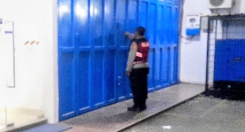 Personel Polsek Lemahabang Laksanakan Patroli KRYD Malam Di Obyek Vital