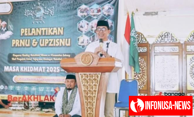 Sekda Subang Hadiri Pelantikan PRNU & UPZISNU se-Kecamatan Subang Masa Khidmat 2025-2030