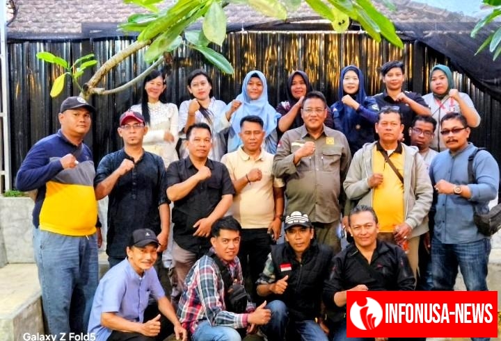 AWPI (Asosiasi Wartawan Profesional Indonesia) Gelar Rapat Bulanan dan Jalin Silaturahmi Antar Anggota.