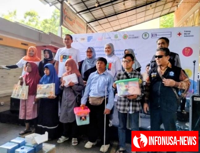 Persatuan Tunanetra Indonesia (Pertuni) Menggelar Peringatan Hari Disabilitas Internasional