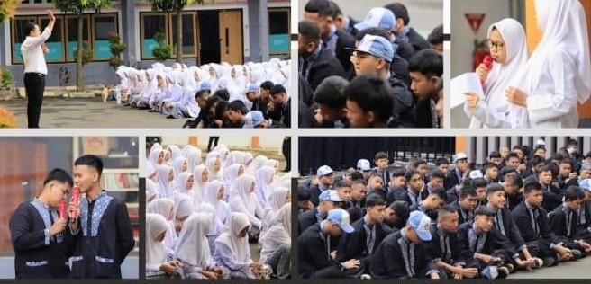 Menjaga Akar Budaya di Pagi Hari, Rebo Nyunda Menggema di SMK Tri Mitra Kotabaru