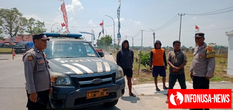 Cegah Gukamtibmas, Unit Samapta Polsek Rengasdengklok Gelar Patroli Siang Hari