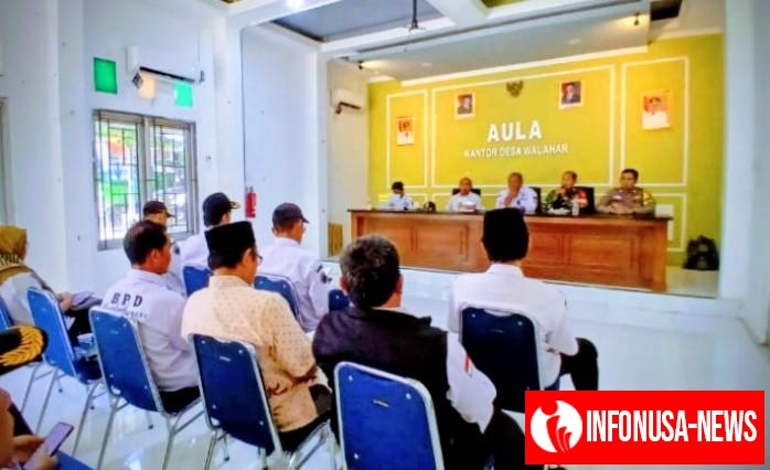 Ini Yang Disampaikan Bhabinkamtibmas Polsek Klari Saat Menghadiri Minggon