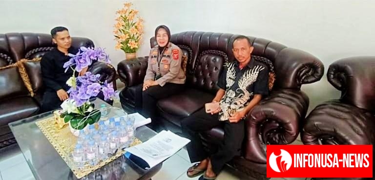 Kapolsek Rengasdengklok diwakili Panit Binmas, Melakukan Sambang Ke SMAN I Rengasdengklok