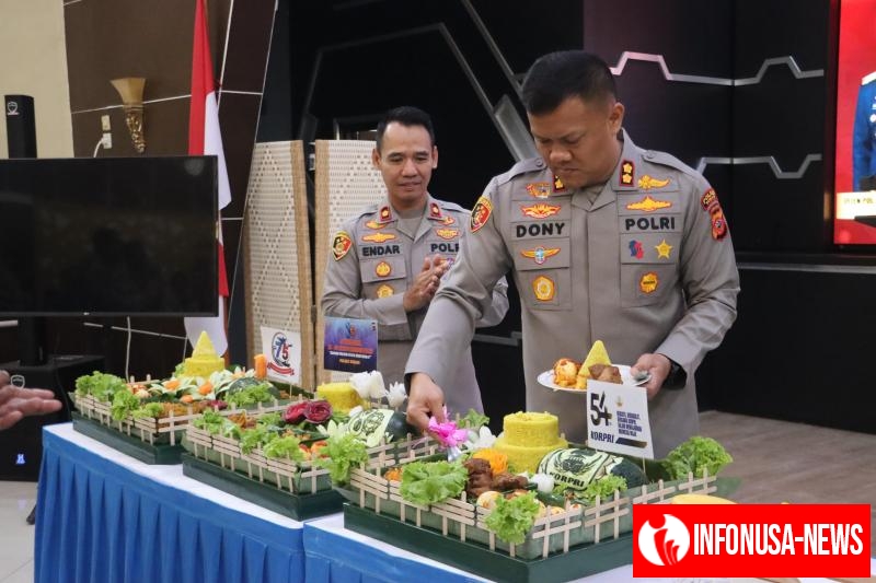 Syukuran HUT Brimob ke-80, Polairud ke-75 dan Korpri ke-54 Tahun 2025 Digelar di Polres Subang