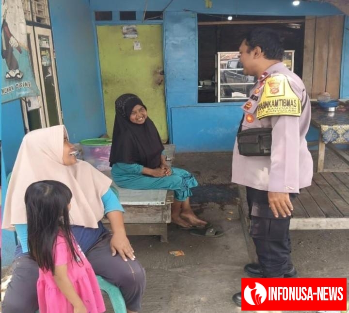 Aipda Abdul Rahman Prekat Polsek Banyusari Kembali Sosialisasikan Bahaya TPPO