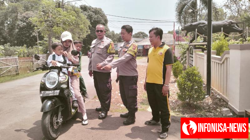 Polsek Kotabaru Jual Beras SPHP Dalam Rangka Gerakan Pangan Murah Ringankan Beban Warga