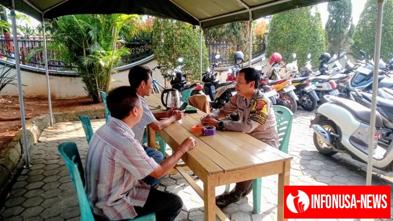 Guna Menampung Saran Dan Keluhan Masyarakat Polsek Rengasdengklok Melaksanakan Kegiatan Minggu Kasih