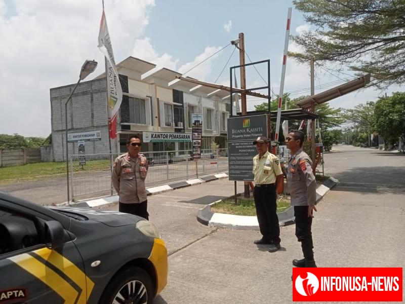 Upaya Preventif Polsek Kotabaru Sambangi Pemukiman Warga Himbau Satpam