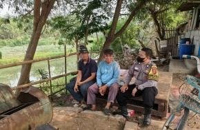 Kala Pembina Desa Purwadana Laksanakan Patroli Dialogis, Jaga Kedekatan dengan Warga Kampung Bobojong
