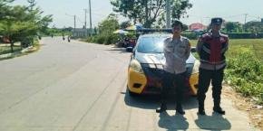 Polsek Rengasdengklok Polres Karawang Gelar Patroli Prekat Siang Hari, Guna AntisipasiTindak Kriminalitas