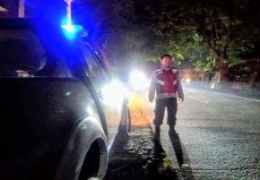 Polsek Telagasari Susuri Wilayah Perbatasan dan Pastikan Lingkungan Kondusif