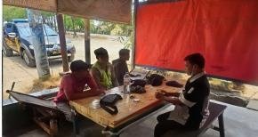 Polsek Pangkalan Berikan Sosialisasi Bahaya TPPO Kepada Warga Tamanmekar, Guna Jaga Kondusifitas