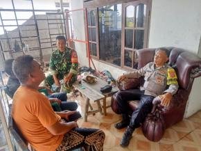 Bhabinkamtibmas dan Babinsa Edukasi Warga Wujudkan Lingkungan Aman dan Nyaman