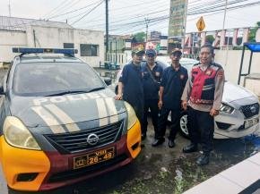 Samapta Polsek Klari Patroli Dialogis Siang, Jumpai Anggota Linmas Desa Duren