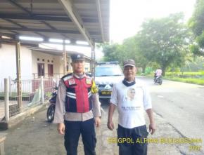 Upaya Prekat Polsek Banyusari Giat Patroli Jalan Raya Antisipasi Kejahatan
