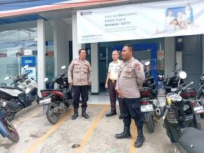 Selama Bulan Puasa Polsek Kotabaru Tingkatkan Patroli di Obyek Vital Perbankan
