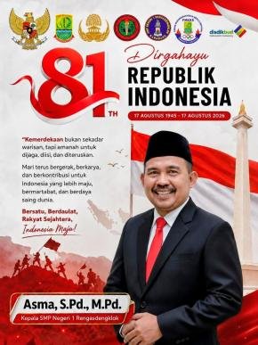 Ketua FMKKS SMP Karawang: Kemerdekaan Harus Menjadi Semangat Membangun Pendidikan Berkualitas dan Berkarakter
