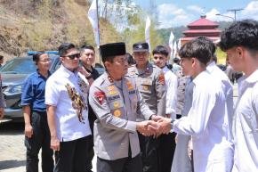 Kapolda NTB Silaturahmi ke Pesantren Dea Malela Sumbawa