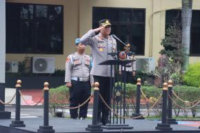 Kapolres Subang Tekankan Disiplin, Integritas dan Program Rawatib dalam Apel Jam Pimpinan