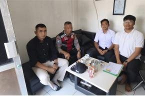 Personil Polsek Tegalwaru Giat Patroli Siang Sambang SPPG MBG Munjul, Loji Edukasi Pengelola Waspada