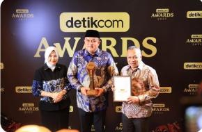 Diskominfo Kabupaten Bogor Hadiri Kegiatan penganugerahan Detikcom Award 2025.