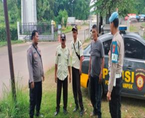 Patroli Pagi Polsek Cikampek Cegah C3 Pesan Kantibmas Security Kawasan Mandala Pratama