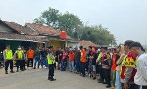 Jaga Kondusivitas, Polsek Pangkalan Kawal Keberangkatan The Jakmania ke GBK