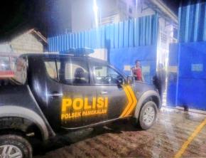 Personel Polsek Pangkalan Gelar Patroli Prekat, Sasar Kamtibmas di Lokasi Gudang Pipa Paralon