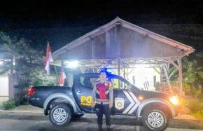 Polsek Telagasari Laksanakan Patroli Rutin, Susuri Wilayah Rawan