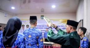 Bupati Subang Reynaldy Putra Andita Lantik 9 PPPK Tahap II & 1 CPNS Lulusan IPDN Menjadi PNS