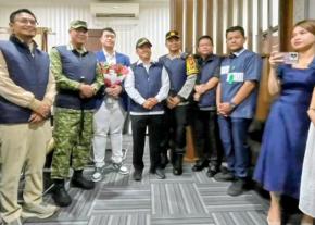 Wali Kota Depok Supian Suri Bersama Forkopimda Kota Depok Kunjungi Misa Malam Natal di GBI Kamboja Depok