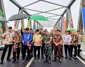 Jembatan Bakan Tambun-Ciselang Diresmikan, Bupati Aep Tegaskan Pembangunan Harus Merata