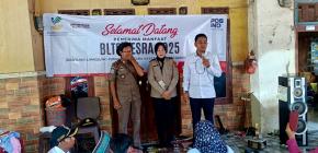 Panit Binmas Polsek Rengasdengklok, Melaksanakan Pengamanan Pembagian BLTS Kesra Tahun 2025