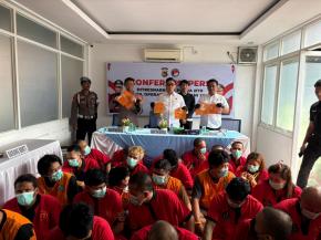 Operasi Antik Rinjani 2025 Rampung, Polda NTB Ungkap 112 Kasus Narkoba