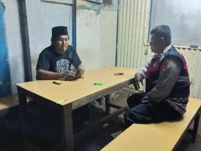 Cegah Aksi Kenakalan Remaja, Bhabinkamtibmas Polsek Telagasari Beri Warga Himbauan