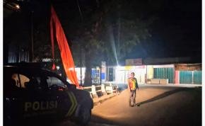 Polsek Pangkalan Optimalkan Patroli Perintis, Halau Tindak Kejahatan Jalanan di Pertigaan Tegalloa