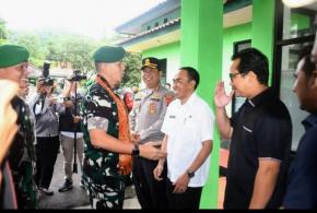 Kunker Danrem 061/Suryakancana, Sekda Sukabumi Harap Sinergi TNI Perkuat Mitigasi Bencana dan Stabilitas Wilayah