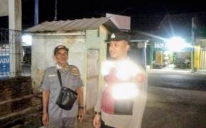 Prekat Polsek Banyusari Giat Patroli Jalan Raya Antisipasi Kejahatan